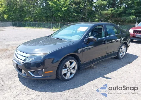 2010 Ford Fusion Sport из США, поврежденный, VIN 3FAHP0DC0AR341960